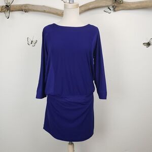 Royal Robbins purple drop waist athletic dress
